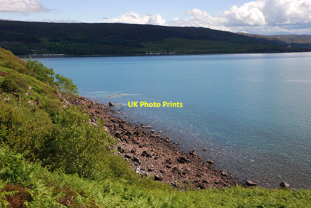 Photo 6"x4" Coastline east of Rubha na Guailne Applecross c2009