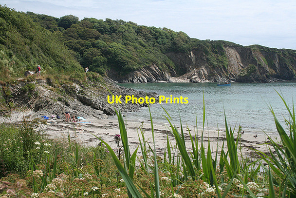 Photo 6"x4" Fowey: Polridmouth 2 Fowey c2009