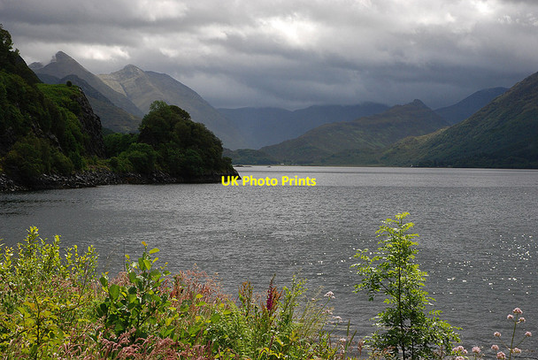 Photo 6"x4" Loch Duich below Carr Brae Letterfearn c2009