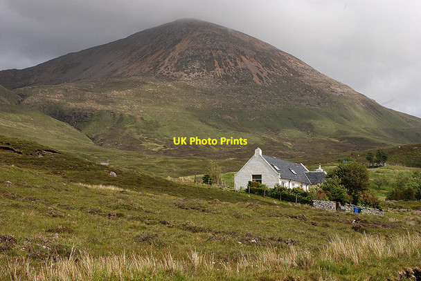 Photo 6"x4" View towards Beinn Dearg Bheag Torrin\/Na Torrin c2009