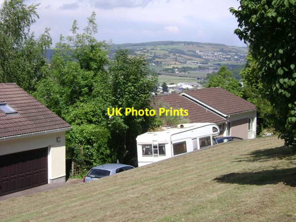 Photo 6"x4" A steep strip of open space, Wolborough Hill, Newton Abbot Newton Abbot c2009