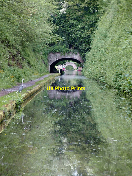 Photo 6"x4" Deep cutting at Cowley Tunnel near Gnosall, Staffordshire Gnosall Heath c2009