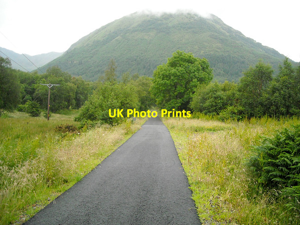 Photo 6"x4" Cycle Track at South Ballachulish North Ballachulish c2009