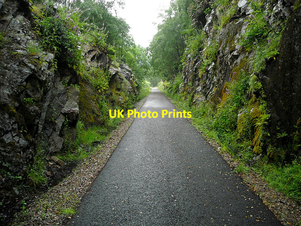 Photo 6"x4" Cycle Track at South Ballachulish South Ballachulish c2009 P1