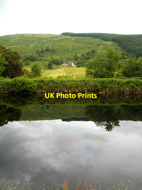 Photo 6"x4" View Over Caledonian Canal Muirshearlich c2009