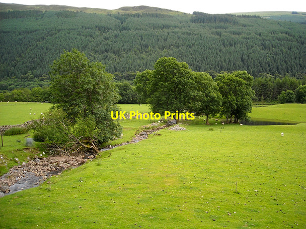 Photo 6"x4" Burn at North Laggan Laggan\/NN2996 c2009