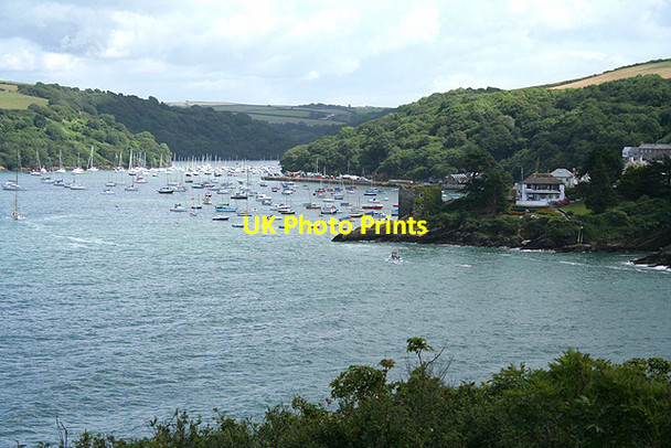 Photo 6"x4" Lanteglos: Polruan Blockhouse Fowey c2009