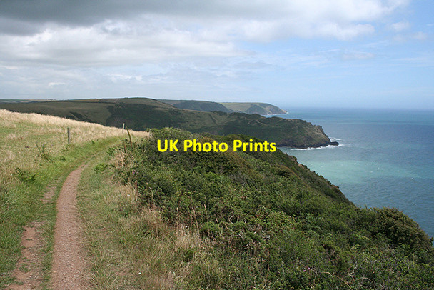 Photo 6"x4" Lanteglos: above Blackbottle Rock Fowey c2009