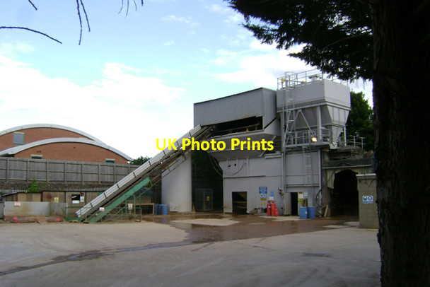 Photo 6"x4" Concrete batching plant, Budbrooke industrial estate, Warwick Warwick c2009