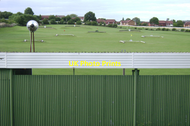 Photo 6"x4" The back of the driving range, Warwick Golf Centre Warwick c2009
