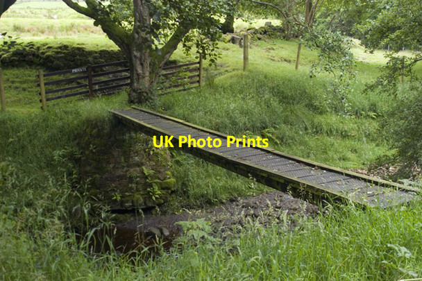 Photo 6"x4" Private footbridge over the Tarnbrook Wyre Tarnbrook c2009
