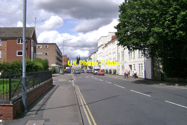 Photo 6"x4" Brunswick Street looking north, Leamington Spa Royal Leamington Spa c2009