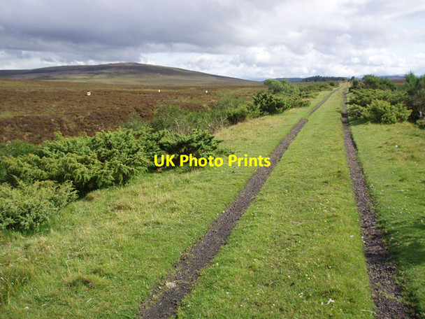 Photo 6"x4" Looking south along the Dava Way Carn Biorach c2009