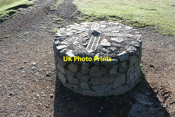 Photo 6"x4" Direction Indicator near Broad Down Little Malvern c2009