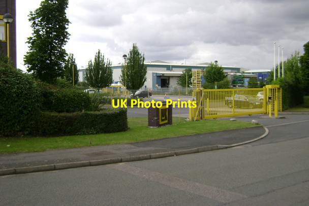 Photo 6"x4" LUK site entrance, Hermes Close, Leamington Spa Royal Leamington Spa c2009