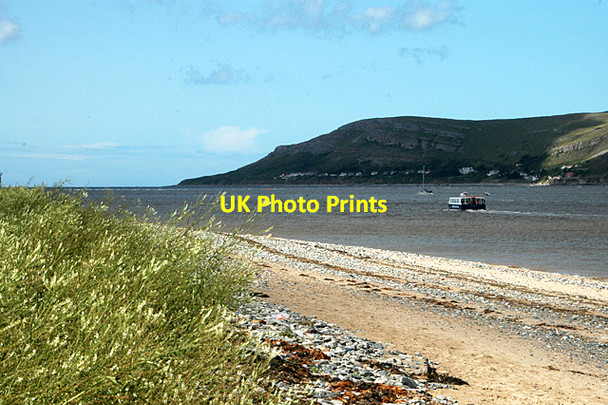 Photo 6"x4" Shoreline at 'The Beacons' Conwy c2009
