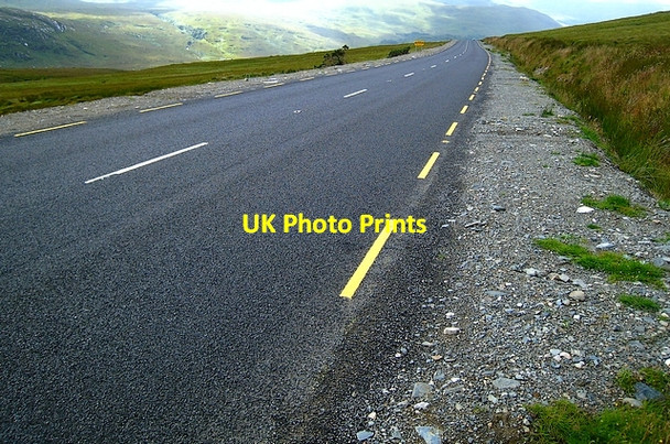 Photo 6"x4" Road beneath Errigal Money Beg c2009