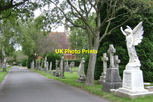 Photo 6"x4" Mortuary chapel, Leamington Cemetery, Brunswick Street Royal Leamington Spa c2009