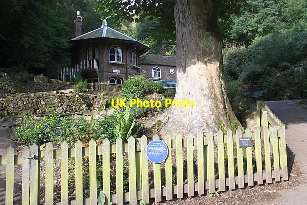Photo 6"x4" St Ann's Well and pond garden Great Malvern c2009