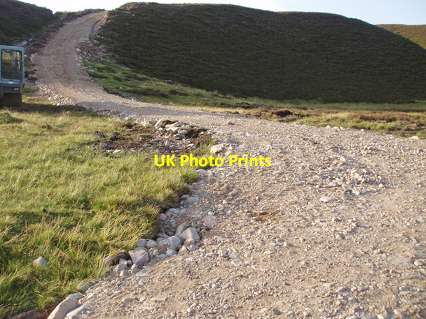 Photo 6"x4" Start of new hill track near Caggan River Dulnain\/NH8015 c2009
