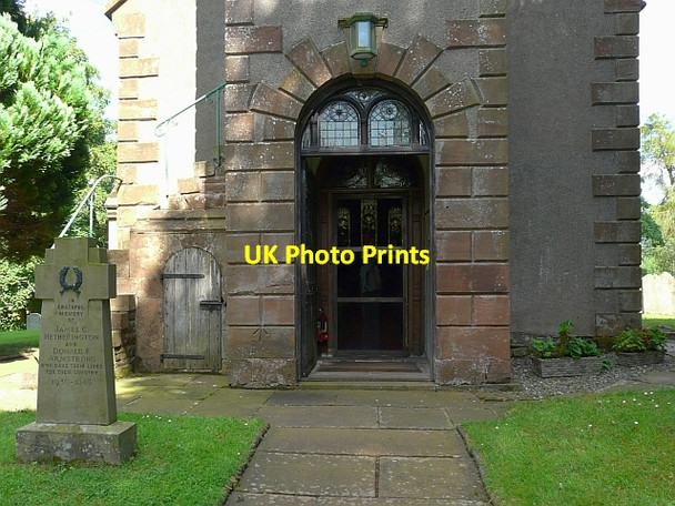 Photo 6"x4" Entrance to St. Peter's Church, Castle Carrock Castle Carrock c2009