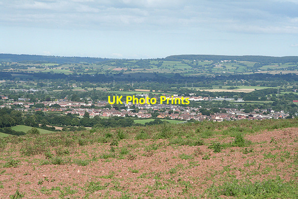 Photo 6"x4" Bradninch: on Trinity Common Colebrook c2009