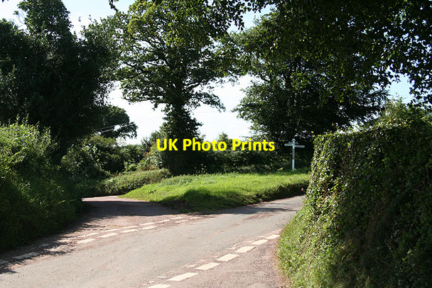 Photo 6"x4" Bradninch: Bunneford Cross Trinity\/SS9905 c2009