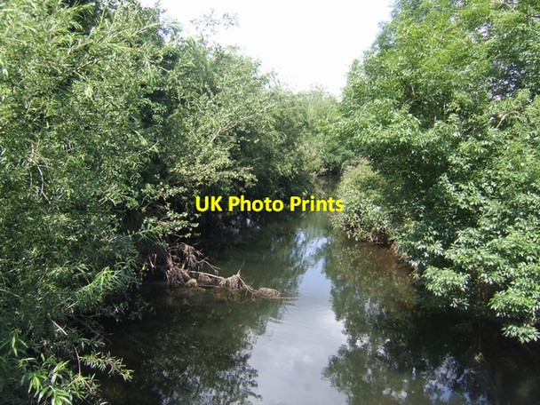 Photo 6"x4" River Trent upstream of Aston by Stone bridge Stone\/SJ9034 c2009