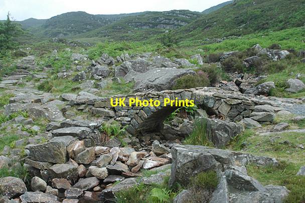 Photo 6"x4" Footbridge at Bwlch Tyddiad Carreg-y-saeth c2006