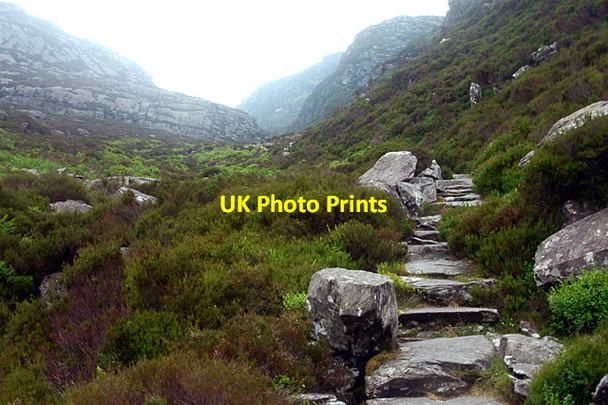 Photo 6"x4" Ascending the Roman Steps Llyn Morwynion\/SH6530 c2006