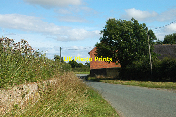 Photo 6"x4" Lane through English Frankton English Frankton c2009