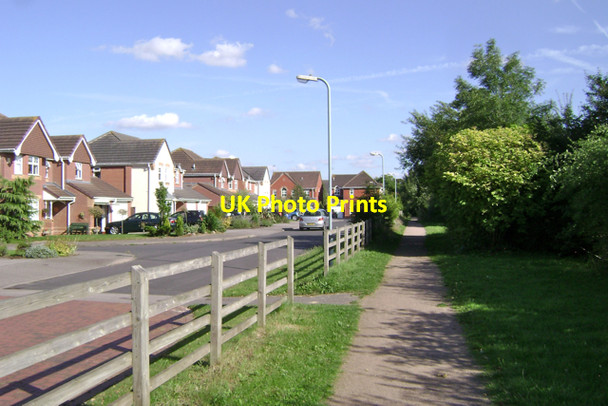 Photo 6"x4" Tamora Close, Warwick Gates estate Royal Leamington Spa c2009