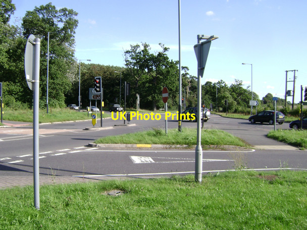 Photo 6"x4" Junction of Harbury Lane and Tachbrook Road Tachbrook Mallory c2009