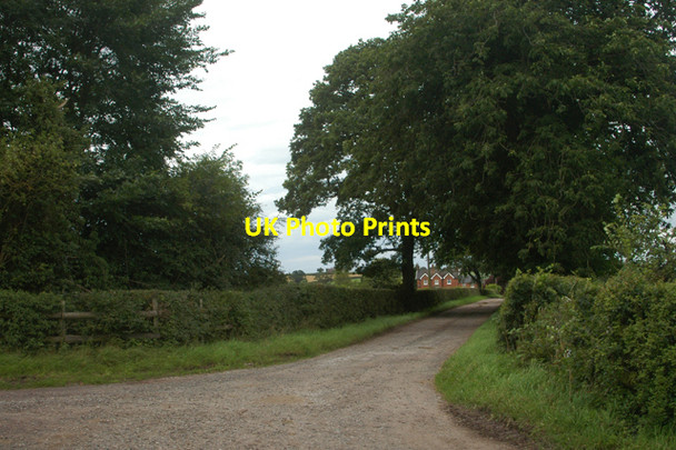 Photo 6"x4" Access to Wood Lane Farm Wollerton Wood c2009