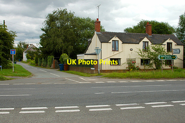 Photo 6"x4" Dead-end lane off the A51 Great Haywood c2009