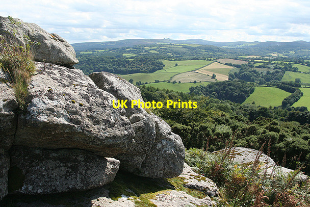 Photo 6"x4" Moretonhampstead: Hingston Rocks Doccombe c2009