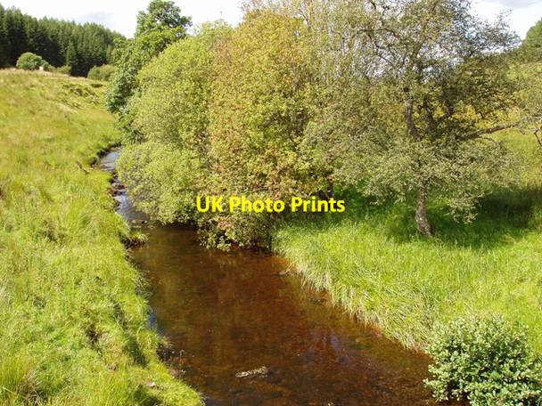 Photo 6"x4" River North Tyne at Lightpipe Kielder c2009