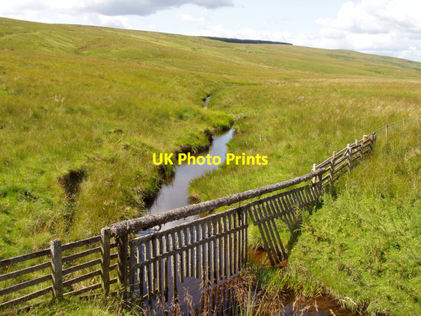 Photo 6"x4" River North Tyne and Bells Moor Kielder c2009