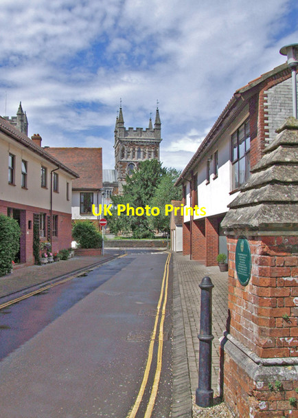Photo 6"x4" Grammar School Lane Wimborne Minster c2007