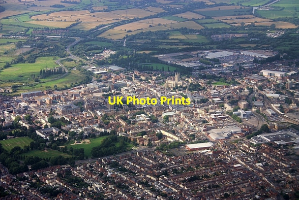 Photo 6"x4" Gloucester and its cathedral Gloucester c2009