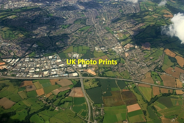 Photo 6"x4" M5 junction 29 near Exeter Monkerton c2009