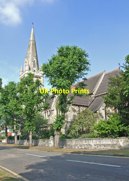 Photo 6"x4" St Matthew's Church Surbiton c2009