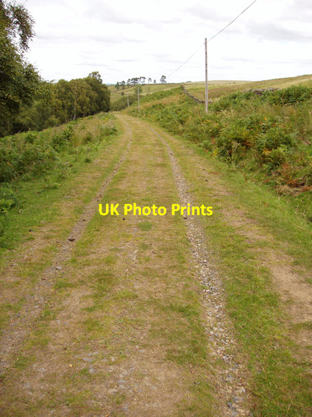 Photo 6"x4" The Long Drag looking downhill Rawgreen c2009