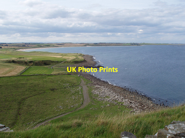 Photo 6"x4" From Dunstanburgh Castle towards Embleton Bay Embleton\/NU2322 c2009