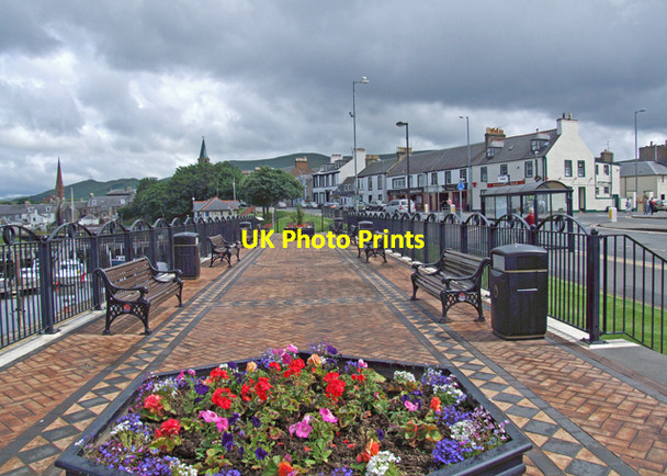 Photo 6"x4" Knockcushan Street Girvan c2009