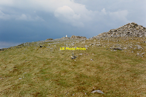 Photo 6"x4" The summit of Pumlumon Fawr Plynlimon\/Pumlumon Fawr c1991