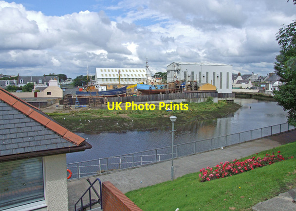 Photo 6"x4" Water of Girvan Girvan c2009