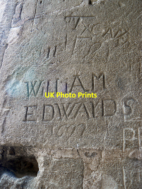 Photo 6"x4" Graffiti, St Sampson's Church, Cricklade Cricklade c2009