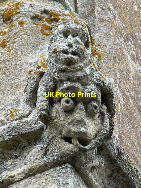 Photo 6"x4" Grotesque, St Sampson's Church, Cricklade Cricklade c2009