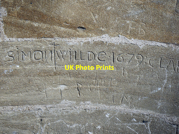 Photo 6"x4" Graffiti, St Sampson's Church, Cricklade Cricklade c2009 P1